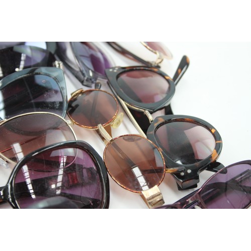 411 - 50 x Assorted SUNGLASSES Inc Carolina Herrera, Katherine Hamnett, D&G etc