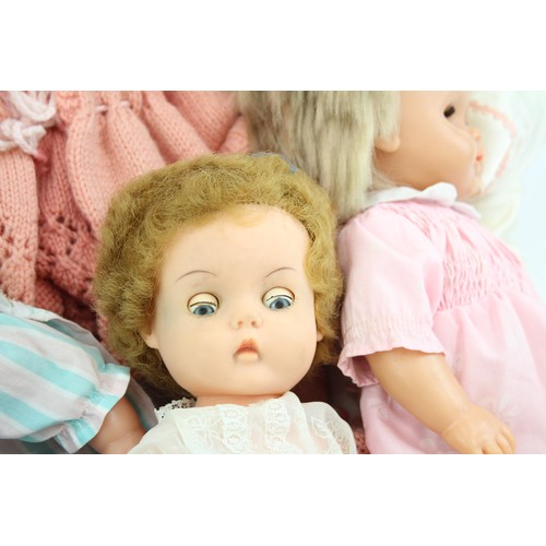 495 - 7 x Assorted Vintage BABY DOLLS Inc Clothing, Toddler Etc