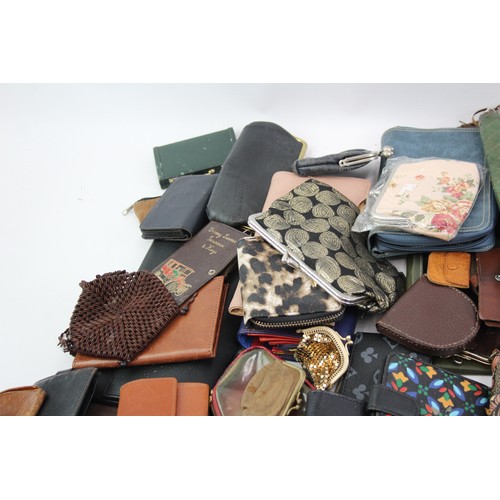 501 - Job Lot x Assorted PURSES / WALLETS Inc Vintage, Leather, Branded etc