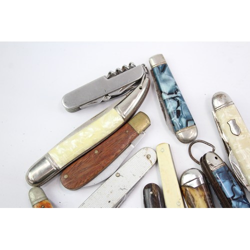 531 - 12 x Vintage Assorted Pocket KNIVES