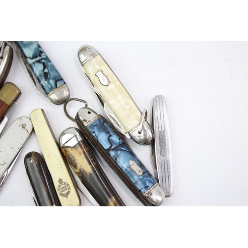 531 - 12 x Vintage Assorted Pocket KNIVES