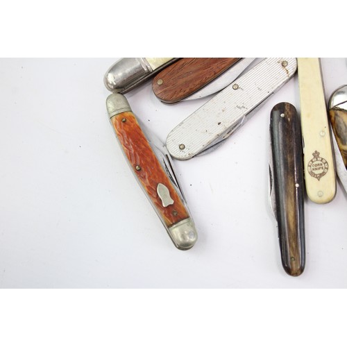 531 - 12 x Vintage Assorted Pocket KNIVES