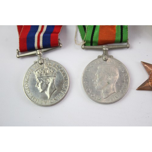 532 - 5 x WW2 Medals Inc Africa, Italy, 1939-45 Stars, Etc