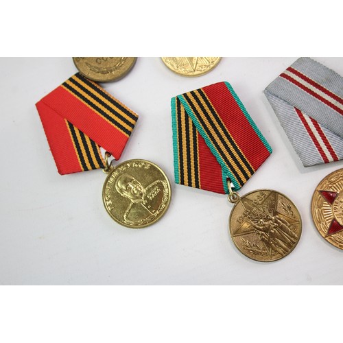 534 - 10 x Medals Inc Russian, Army Temperance, German 1914-1918 Cross, Etc