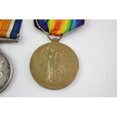 538 - WW1 Medal Pair Named 26522 Pte W. Broughton, Grenadier Guards