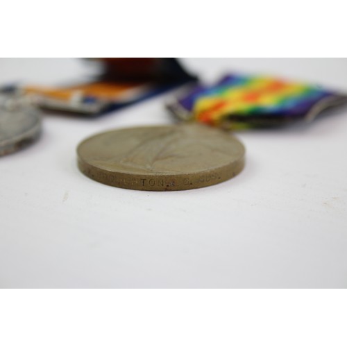 538 - WW1 Medal Pair Named 26522 Pte W. Broughton, Grenadier Guards