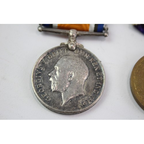 538 - WW1 Medal Pair Named 26522 Pte W. Broughton, Grenadier Guards