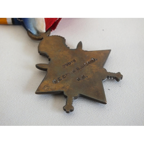 97 - WWI AND WWII GROUP OF SEEN MEDALS INCLUDING MONS STAR WITH 5TH AUGUST -22ND NOVEMBER 1914 CLASP NAME... 