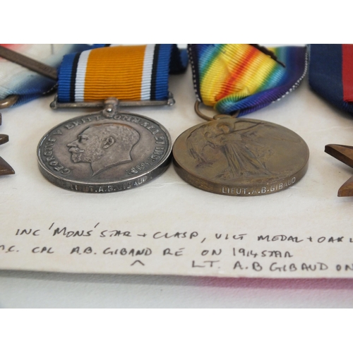 97 - WWI AND WWII GROUP OF SEEN MEDALS INCLUDING MONS STAR WITH 5TH AUGUST -22ND NOVEMBER 1914 CLASP NAME... 