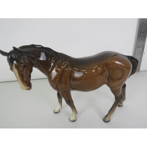 250 - 3 x HORSE ORNAMENTS INCLUDES BESWICK