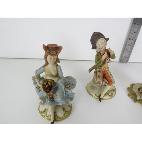 260 - 4 x CAPODIMANTE FIGURINES