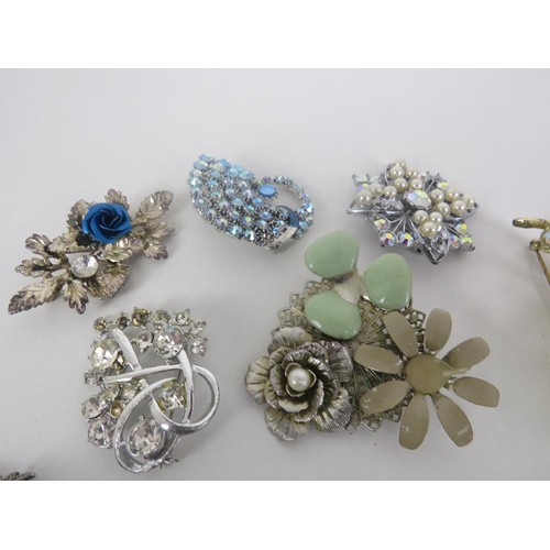 280 - 20 x ASSORTED BROOCHES SPARES/REPAIRS