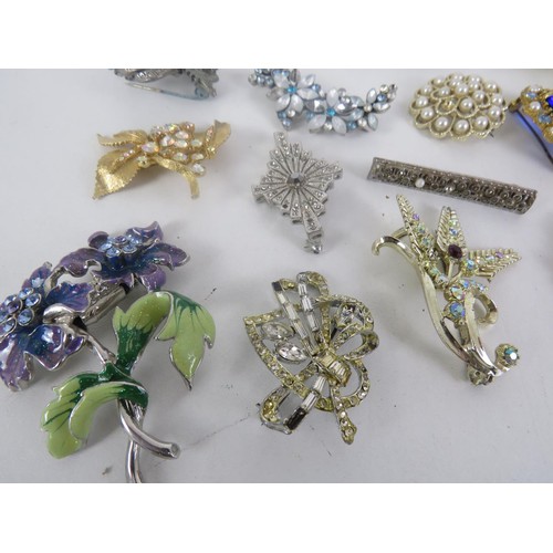 280 - 20 x ASSORTED BROOCHES SPARES/REPAIRS