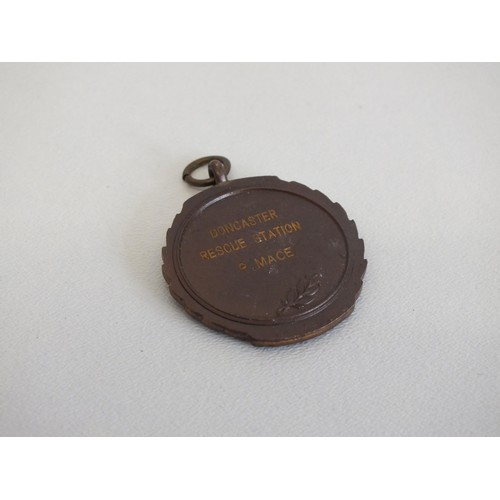 68 - COAL MINERS RECUE MEDAL TO P.MACE, DONCASTER