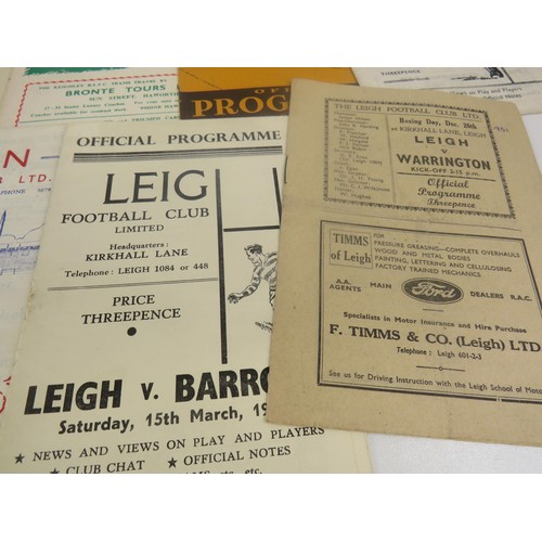 104 - 20 x 1950 RUGBY LEAGUE PROGRAMMES