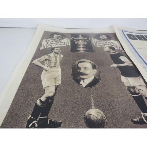 113 - 7 x REPRODUCTION FOOTBALL POSTERS