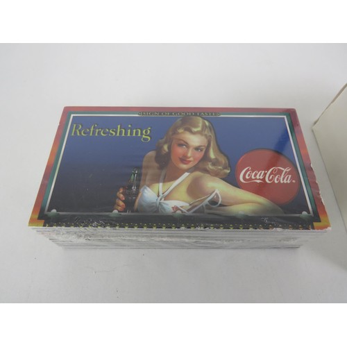 117 - 2 PACKS OF CARDS - PEPSI and COCA-COLA