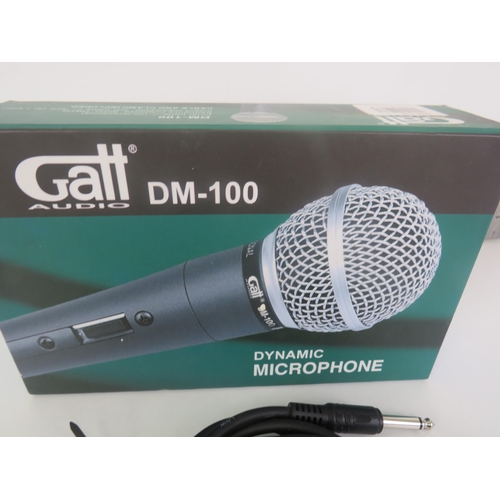 304 - GATT DM-100 MICROPHONE AND ONE OTHER