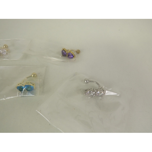 308 - 30 x NEW ASSORTED BELLY BARS