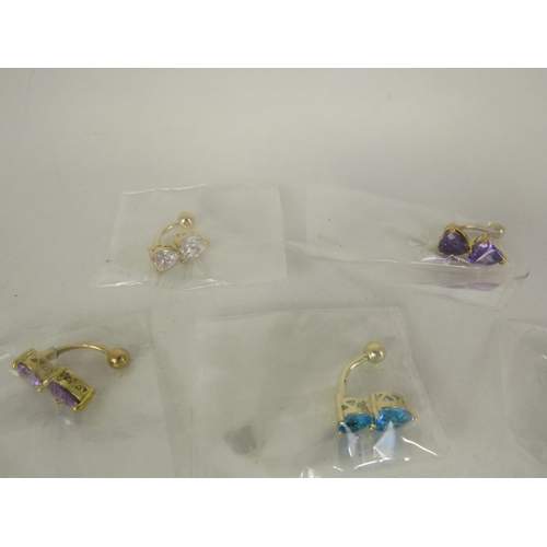 309 - 30 x NEW ASSORTED BELLY BARS