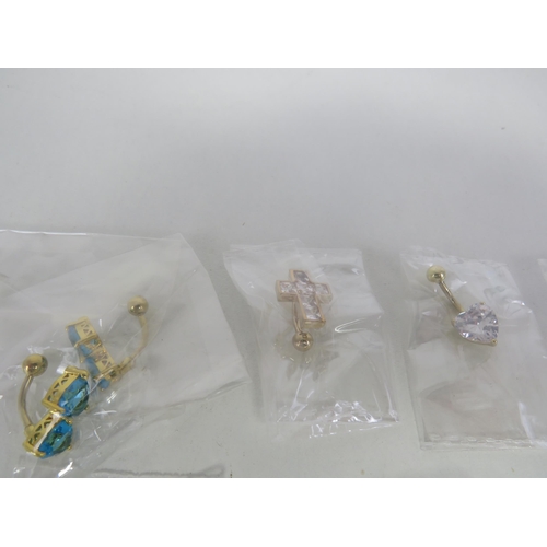 322 - 30 x NEW ASSORTED BELLY BARS