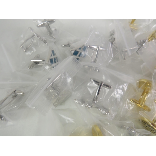 310 - 25 x PAIRS OF ASSORTED NEW CUFFLINKS