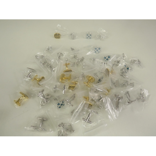 323 - 25 x PAIRS OF ASSORTED NEW CUFFLINKS