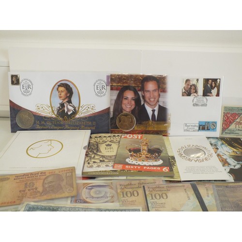 76 - COIN SETS AND WORLD BANKNOTES