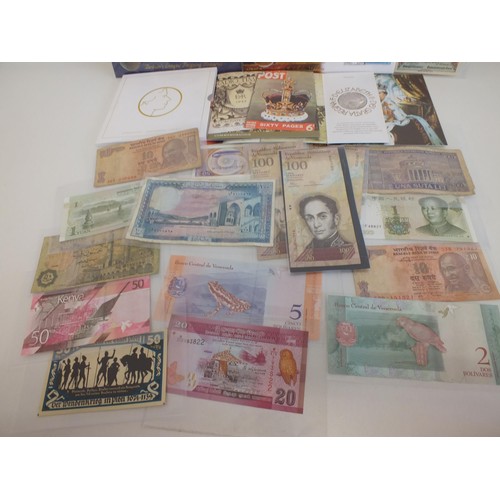 76 - COIN SETS AND WORLD BANKNOTES