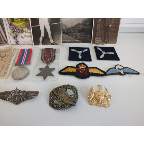 79 - VARIOUS MEDALS, BADGES AND EPHEMERA