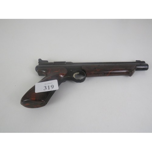 319 - CROSMAN MEDALIST II MODEL 1300 22 CAL AIR PISTOL