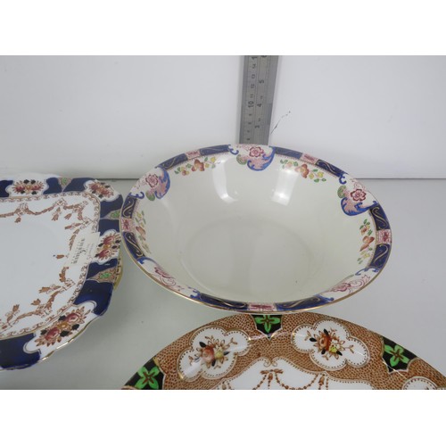 165 - ASSORTED CHINA WARE- ROYAL VALE, DUTCHESS, WINDSOR, AUERTONS, SHIELD, BRIDGEWOOD, HEATHECOTE OVER 40... 