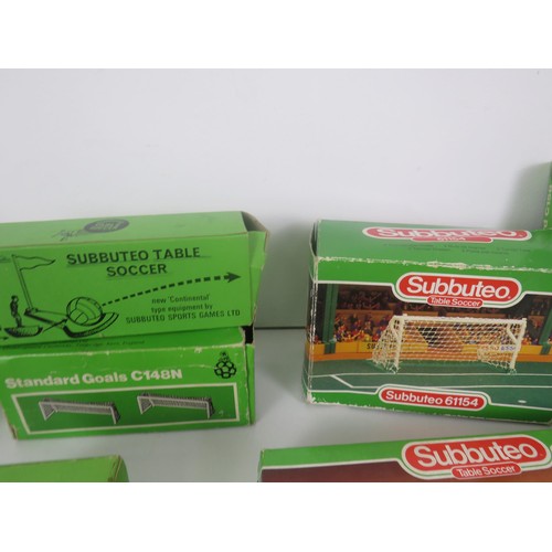 172 - BOX OF SUBBUTEO ACCESSORIES