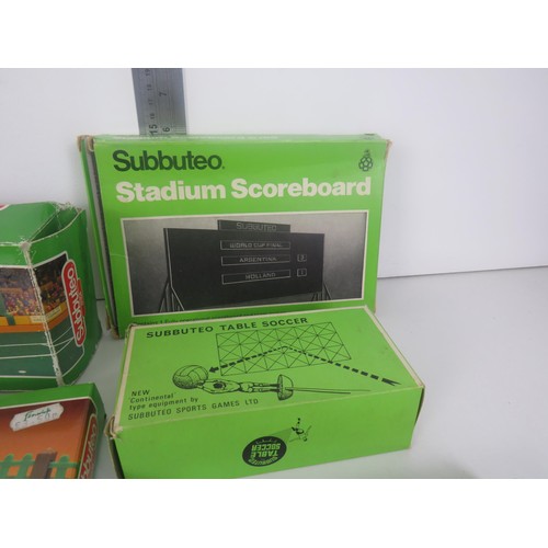 172 - BOX OF SUBBUTEO ACCESSORIES