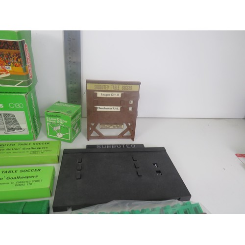 173 - BOX OF SUBBUTEO ACCESSORIES