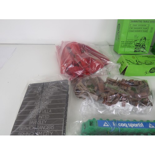 173 - BOX OF SUBBUTEO ACCESSORIES