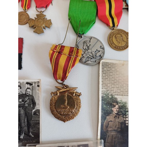 94 - JOB LOT OF MEDALS AND RELATED EPHEMERA AWARDED TO SPR BOWEN. A.R. TO INCLUDE NORMANDY CAMPAIGN MEDAL... 