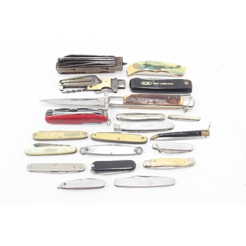 477 - 20 x Assorted Pocket Knives