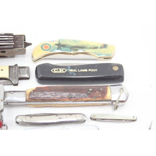 477 - 20 x Assorted Pocket Knives