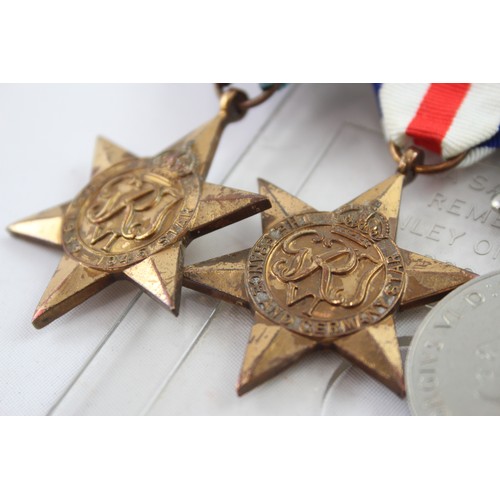 525 - Mounted WW2 Medal Group Inc France & Germany Star