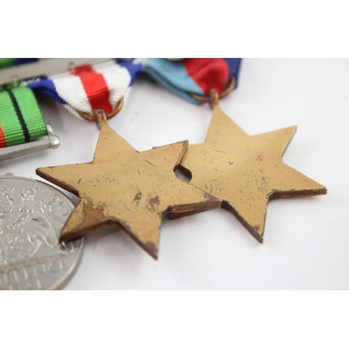 525 - Mounted WW2 Medal Group Inc France & Germany Star