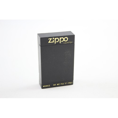 526 - Boxed Vintage 1985 Marlboro Advertising ZIPPO Cigarette Lighter