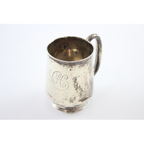 528 - Antique Edwardian Hallmarked 1905 Birmingham STERLING SILVER Cup (65g)