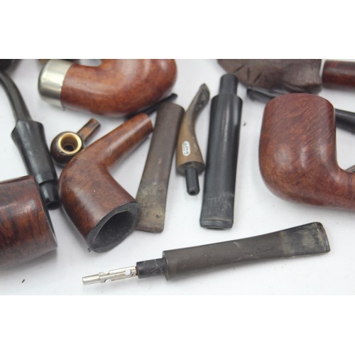 527 - Job Lot of Assorted SMOKING PIPES / PARTS Inc. Falco, Meerschaum, Calabash, Etc