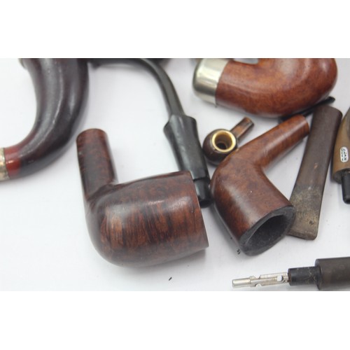 527 - Job Lot of Assorted SMOKING PIPES / PARTS Inc. Falco, Meerschaum, Calabash, Etc