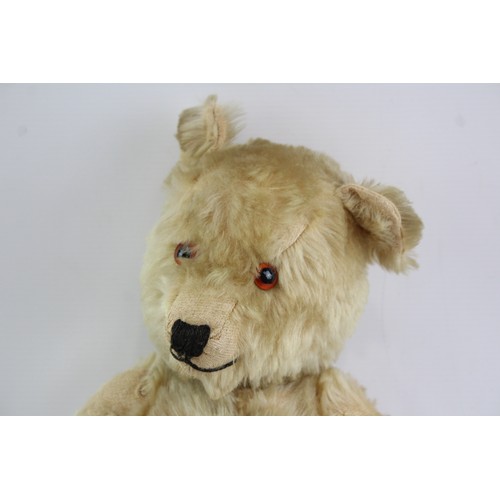 546 - Vintage CHILTERN Hugmee Musical Bellows Teddy Bear