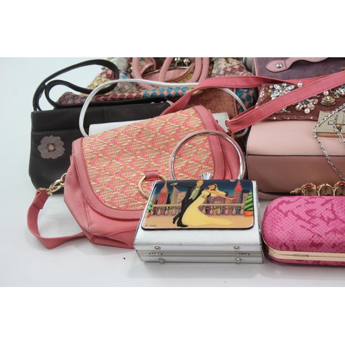 551 - 18 x Assorted Ladies Handbags inc Juicy Couture, Radley, Ness etc