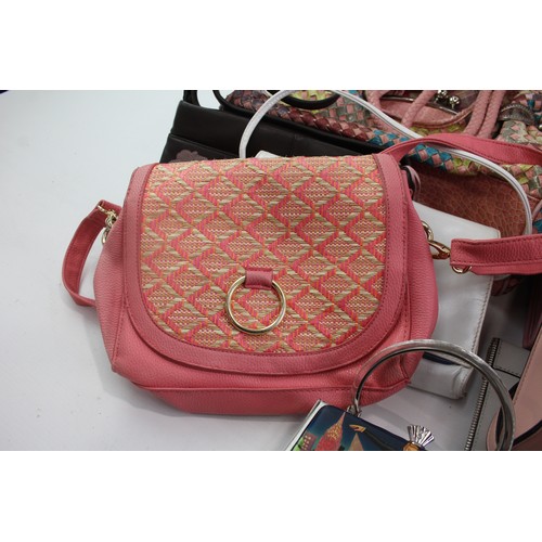 551 - 18 x Assorted Ladies Handbags inc Juicy Couture, Radley, Ness etc