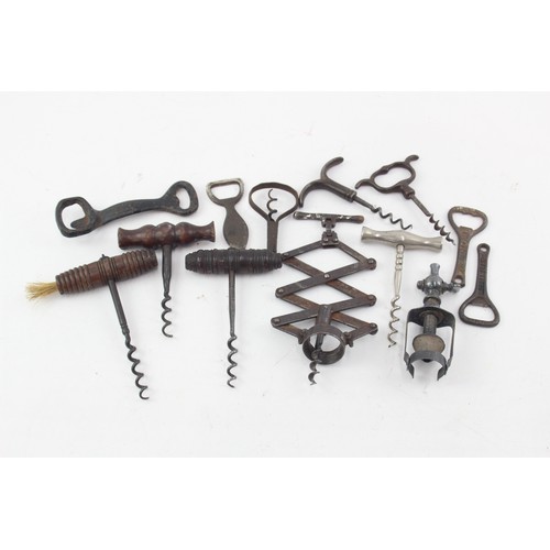 564 - 13 x Assorted Antique/Vintage BREWERIANA Inc Corkscrews & Bottle Openers