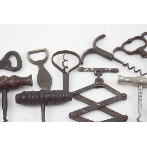 564 - 13 x Assorted Antique/Vintage BREWERIANA Inc Corkscrews & Bottle Openers